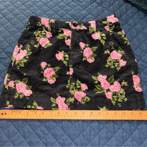 Wild Fable Pink and Green Mini Pencil Skirt Casual - Picture 3 of 6